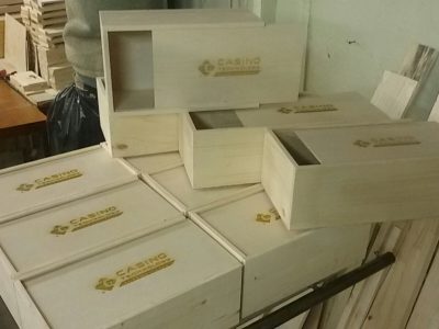 kazino wood box